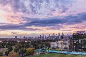 View Melbourne - Vue de la chambre