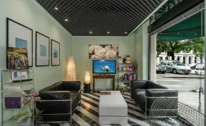 Hotel Rex - Coin salon dans le hall