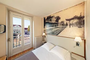 Hôtel du Commerce Et Touring Autun - Chambre