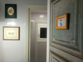Pensión Otola - Badezimmer