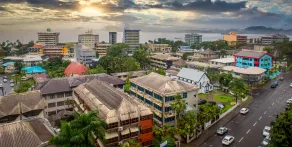 Tanoa Plaza Hotel - Vue de la chambre