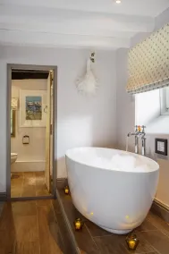The Hideaway & Spa Terrace at Tregoose Old Mill - Salle de bain