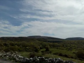 Burren Bushcraft - Camping & Adventures - Ausblick vom Zimmer