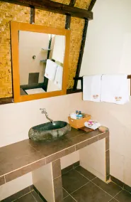 Gili Lumbung Bungalow - Salle de bain