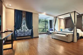 Yangshuo Lijiang Island Riverside Resort-English speaking & local guide & pick up service & sunset on the rooftop - Værelse