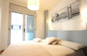 Apartamento con 2 dormitorios para 3 personas - Habitación