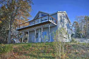 Oceanfront Sullivan Cottage On 6 Acres W/Kayak! - Interiør