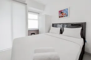 Modern And Tidy Studio Serpong Garden Apartment - Chambre