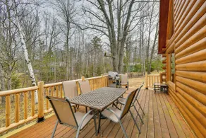 Group Fun on Tittabawassee River! Large Log Cabin - Interiör