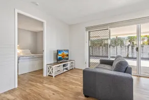 Sea-Hi Beachside Apartment - Ausblick vom Zimmer