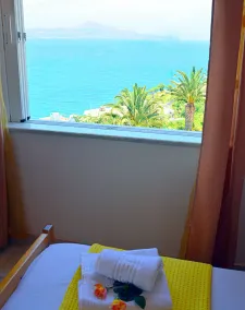 Manos Apartments - Vue de la chambre