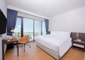 Amanta Hotel & Residence Sathorn - Vue de la chambre