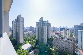 Tyms 2BR 2BA Modern Residence Xujiahui Near Metro - Vue de la chambre