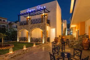 Aegean Sky Hotel & Suites - Sittområde i lobbyn