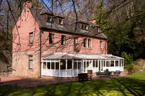 Dalhousie Castle - Vue de la chambre