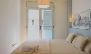 Apartamento con 2 dormitorios para 3 personas - Habitación