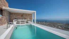 Dream Villa Santorini - Vistas desde la habitación