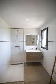 Apartment-Apartment-Ensuite mit Dusche-Hugo 13 Toit terrasse - Badezimmer