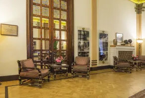 King David Hotel Jerusalem - Coin salon dans le hall