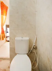 Hotel O Lansano Residence Syariah - Badeværelse