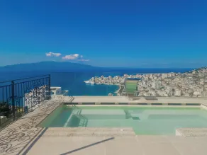 Sunset Shoreline Saranda - Sea View - Free Private Parking - Pool - Pool