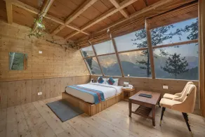 Echor Treehouse Retreat Tandi Jibhi - Vue de la chambre