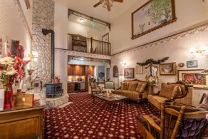Apples Bed and Breakfast Inn - Coin salon dans le hall