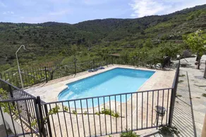 Beautiful holiday home in Laroya with shared pool - Pool