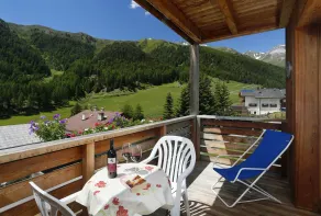 Hotel Edelweiss - Ausblick vom Zimmer