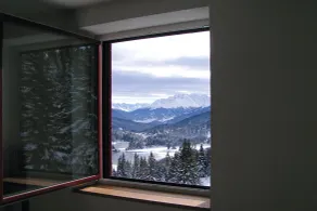 Valbella-Lenzerheide Youth Hostel - View from room