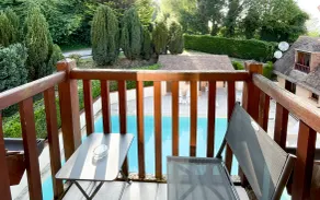 Hôtel Le Romantica Pennedepie - Vue de la chambre