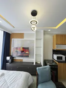 Lux Suites Fedha Studio Apartments - Wohnbereich