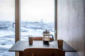 Aska, Modern Cabin - Ausblick vom Zimmer