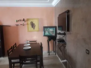 Appartement avec vue sur monument emblématique Hassan II - Spisning på værelset