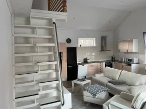 Cozy Modern Apartment in Skellefte - Perfect Retreat - Sala de estar