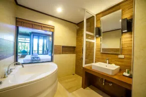 โรงแรมชาวเกาะพีพี ChaoKoh Hotel Phi Phi Island - Badeværelse