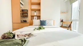 Minimalist Look Studio Near Tokyo Hub At Tokyo Riverside Pik 2 Apartment - Chambre