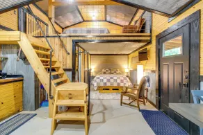 Ozark 'blue Jean Cabin' w/ Trails & Fishing Pond - Innvendig