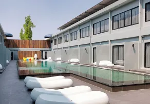 S Ratchada Leisure Hotel - Vue de la chambre