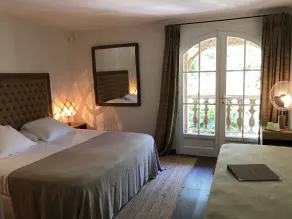 Le Clos des Sept Palmiers - Vue de la chambre