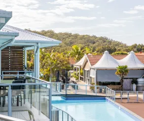 Oaks Port Stephens Pacific Blue Resort - Vistas desde la habitación