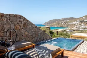 MILEO Mykonos - Vue de la chambre