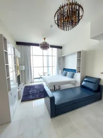 Brand New Modern Studio, Burj Khalifa View Pool - Room