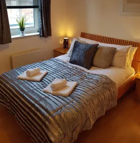 Executive Open Plan Apartment in Leith - Chambre