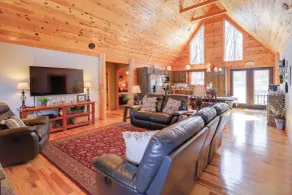 Deck, Gas Grill + Mtn Views: Sparta Cabin Stay! - Interiør