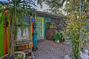 8 Meilen zu den Stränden: Künstlerisches Bradenton Studio mit Garten - Innenbereich