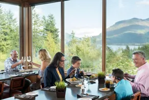 Cabane avec 1 chambre pour 4 personnes - Restaurant
