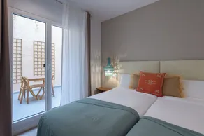Hostal Boutique Es Portalet - Vue de la chambre