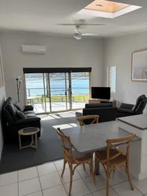 Merimbula Lake Apartments - Ausblick vom Zimmer
