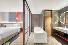 Echeng Hotel Wuxi  Airport Branch - Badezimmer